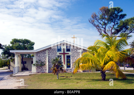 Big Pine Regno Chiesa Metodista Florida USA Foto Stock