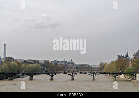 Pont des Arts di Parigi Foto Stock