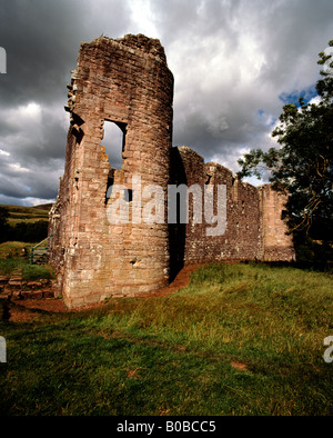 Morton Castello medievale,Dumfries e Galloway,Scozia,Gran Bretagna. Foto Stock