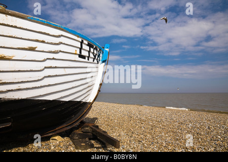 Dunwich Beach, Suffolk, Inghilterra Foto Stock