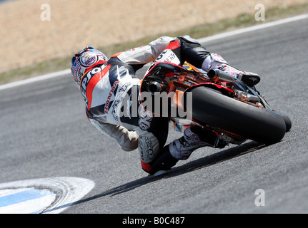 Nicky Hayden CAMPIONE DEL MONDO MOTOGP 2006 Estoril portogallo Foto Stock