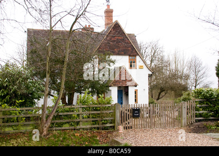 Dove Cottage nel villaggio di Meadle, una zona di conservazione nel Buckinghamshire con 15 Il Grade ii Listed edifici. Foto Stock