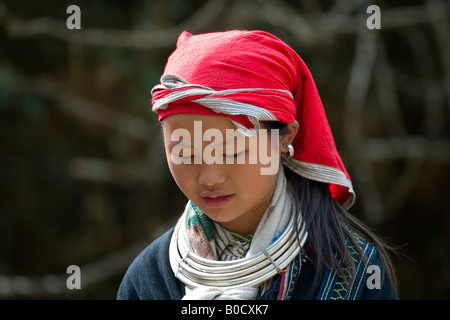 Red Zao, SAPA, Vietnam Foto Stock