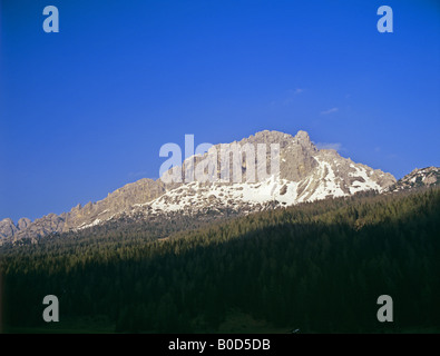 Le montagne delle Dolomiti Italia settentrionale Foto Stock