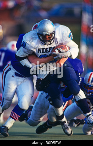 I giocatori di calcio in azione Foto Stock
