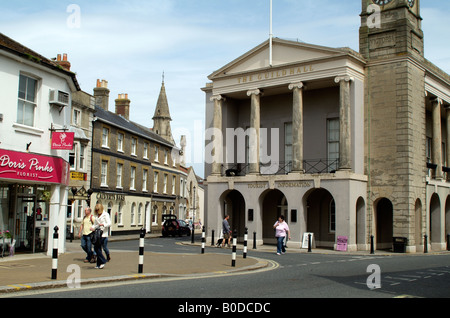 Newport Isle of Wight UK Guildhall e ufficio informazioni turistiche nel centro della città Foto Stock