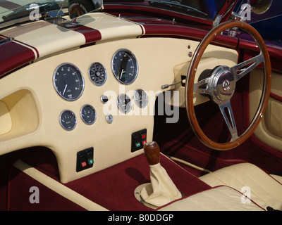AC Cobra cruscotto Foto Stock