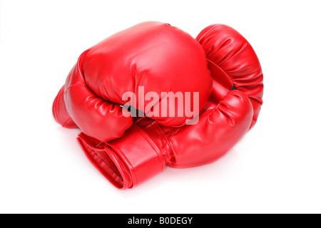 Guantoni da boxe Foto Stock