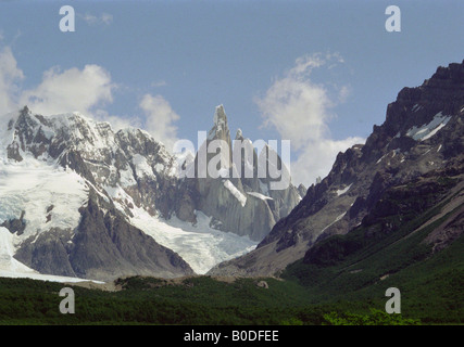 Cerro Torre, parco nazionale Los Glaciares, Argentina Foto Stock