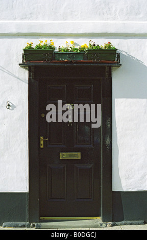 Porta, Main Street, Frodsham, Cheshire, Primavera 2008 Foto Stock