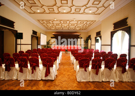 Lussuosa sala conferenze in hotel Foto Stock