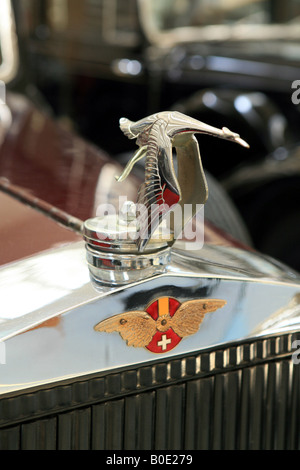 Hispano-Suiza Modello K6 6 cilindro 5500cc auto mascotte del cofano Foto Stock