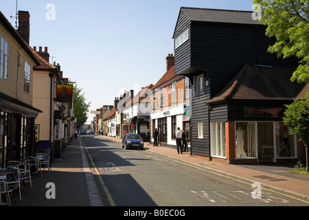 Bell Street, Sawbridgeworth, Hertfordshire Foto Stock