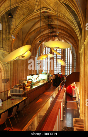 NLD Paesi Bassi Kruisherenhotel Maastricht hotel nella costruzione di una ex chiesa Ristorante Foto Stock