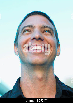 Ritratto di giovane uomo Foto Stock