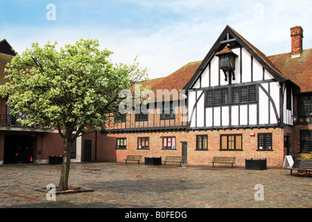 Sandwich Guildhall, Kent, Inghilterra, Regno Unito. Foto Stock