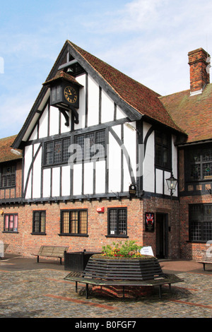 La Guildhall, sandwich nel Kent, Inghilterra, Regno Unito. Foto Stock