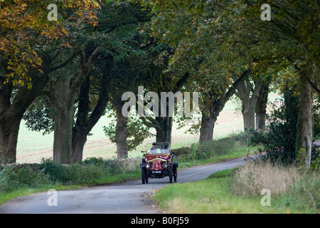 1912 Clemente Bayard vintage auto su un veterano Car Club rally intorno Gloucestershire Regno Unito Foto Stock