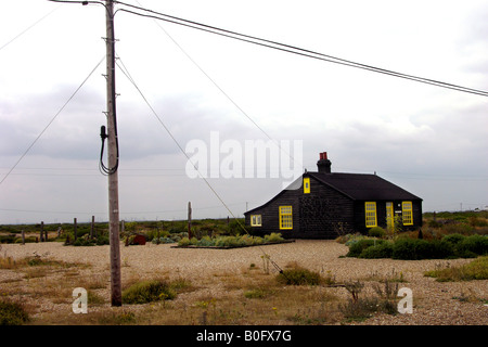 Derek Jarman la prospettiva Cottage Dungeness Foto Stock