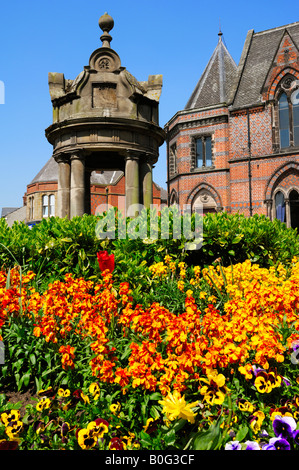 Hightown rotatoria in Sandbach Foto Stock