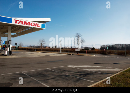 Tamoil stazione di benzina in Svizzera Foto Stock