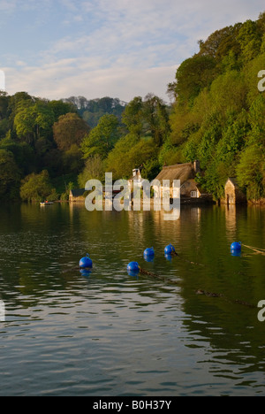 Smugglers Cottage Dittisham South Devon England Regno Unito Foto Stock