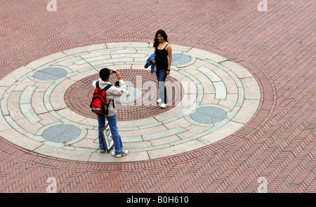 Bethesda terrazza nel Central Park di New York Foto Stock