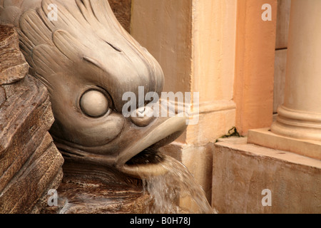 Italia a Epcot s vetrina mondiale di dettaglio dalla statua di Nettuno per solo uso editoriale Foto Stock