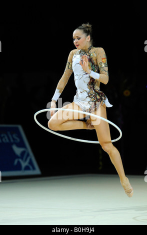 RSG, ginnastica ritmica, ginnasta Marina SHPEKHT, Russia, RUS Foto Stock