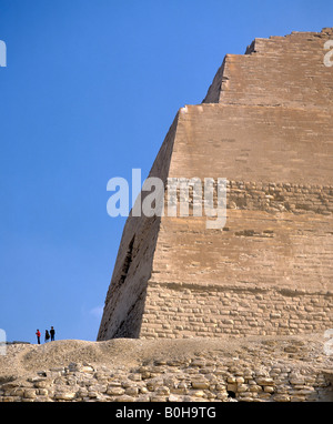 Piramide di Meidum, faraone Sneferu, passo piramide, Meidum, Egitto Foto Stock