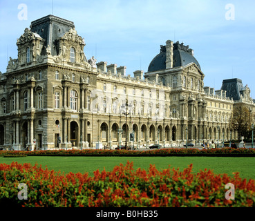 Il Louvre, il museo di Parigi, Francia Foto Stock