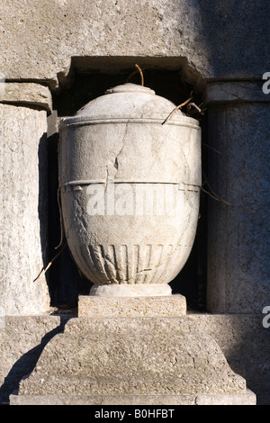 Tomba del dottor Joseph Renauld von Kellenbach, 1847-1913, il colonnello, Alter Suedfriedhof, vecchio cimitero di Monaco di Baviera, Germania Foto Stock