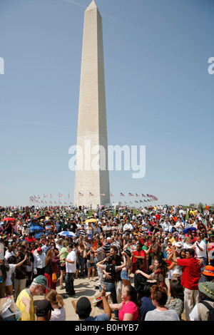 Cinco de Mayo in festa a Washington DC, Stati Uniti d'America Foto Stock