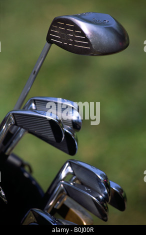 Mazze da golf. Foto Stock