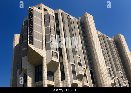 Moderna architettura Brutalist dell Università di Toronto Robarts Library Canada Foto Stock