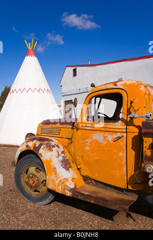 Wigwam Motel Holbrook City Route 66 Arizona USA Foto Stock