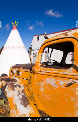 Wigwam Motel Holbrook City Route 66 Arizona USA Foto Stock