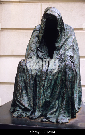 Il Commendatore, statua, Praga, Repubblica Ceca Foto Stock