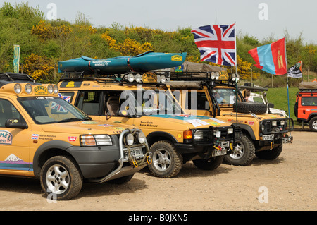 Camel Trophy Land Rover Foto Stock