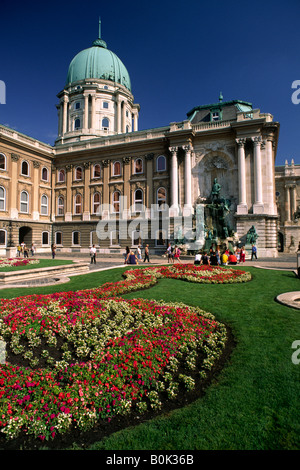 Ungheria, Budapest, Collina del Castello, Palazzo reale Foto Stock