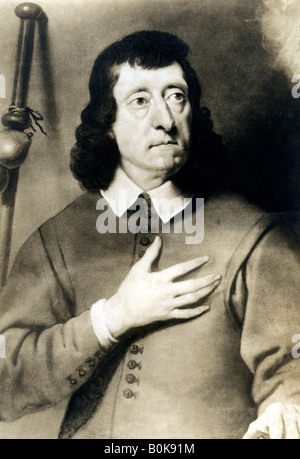 John Milton (1608-1674), poeta inglese, nei primi anni del XX secolo.Artista: Foto rotante Foto Stock