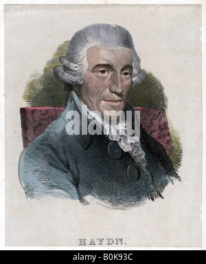 Joseph Haydn, il compositore austriaco. Artista: sconosciuto Foto Stock