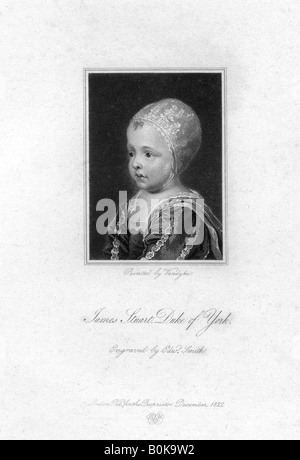 James Stuart Duca di York, (1822).Artista: Edward Smith Foto Stock