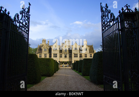 Manor House a Shipton sotto Wychwood Cotswolds Oxfordshire, Regno Unito Foto Stock