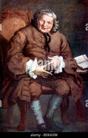 Simon Fraser, Signore Lovat, scozzese giacobita, XVIII secolo (c1905). Artista: sconosciuto Foto Stock