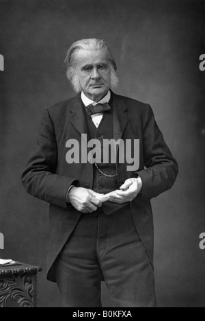 Thomas Henry Huxley (1825-1895), biologo inglese, 1890.Artista: W&D Downey Foto Stock