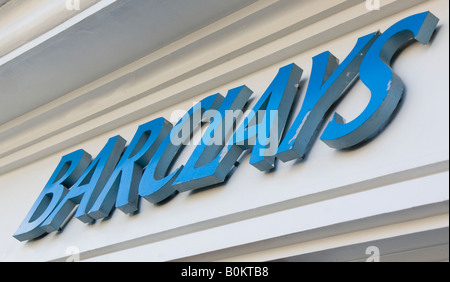 Barclays Bank logo di segno Foto Stock