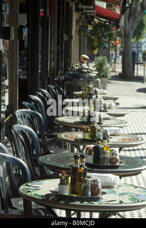 Caffè sulla spiaggia del Nord (Little Italy), San Francisco, California, Stati Uniti d'America. Foto Stock