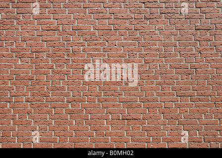 Un muro di mattoni, grande per background e texture Foto Stock