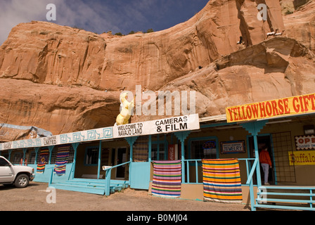 Navajo Land Trading Post Nuovo Messico USA Foto Stock